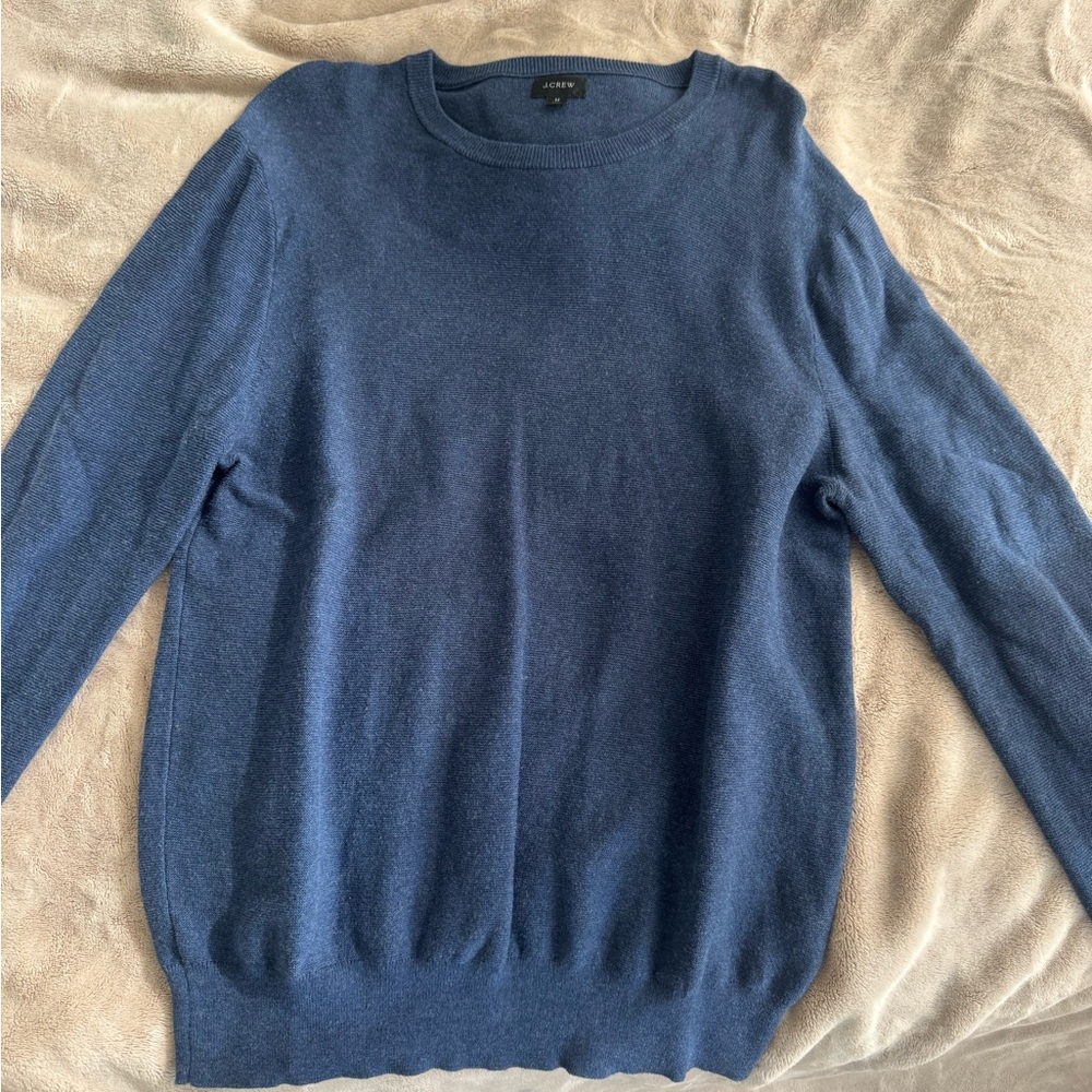 J Crew Men's Blue Sweater